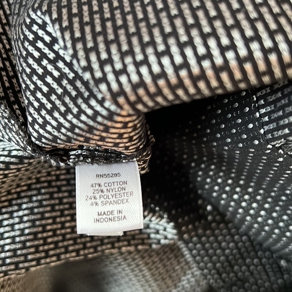 Express Polka Dot Button Down Blouse - Picture 5 of 6